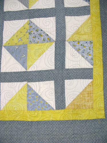 The City Quilter Long Arm Sample - Cathy Bennett "Yellow Brick Road"