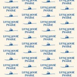 Little House on the Prairie Logo-Blue