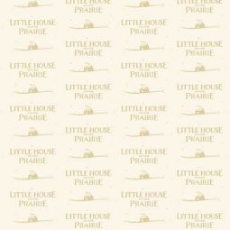 Little House on the Prairie Logo-Cream