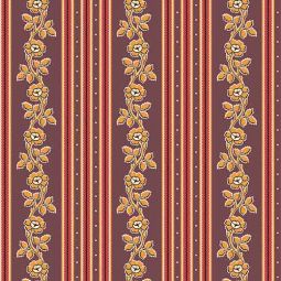 Wallpaper Stripe-Red and Brown